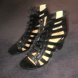 Lace up heels